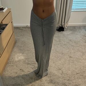 Skims soft lounge ruched skirt